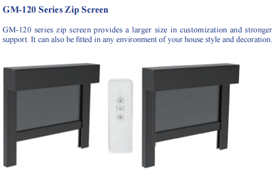 zip screen 120