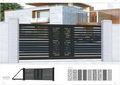 Any style of aluminum alloy door, fence