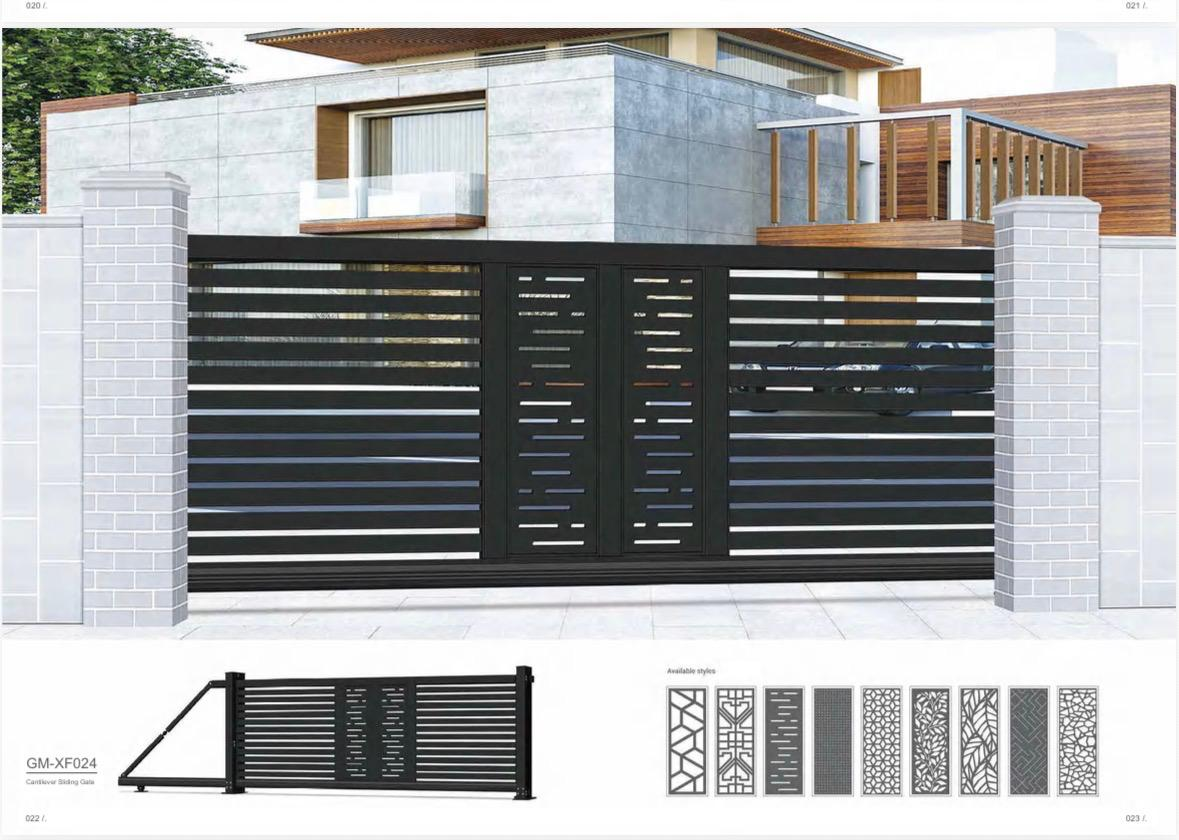 Any style of aluminum alloy door, fence